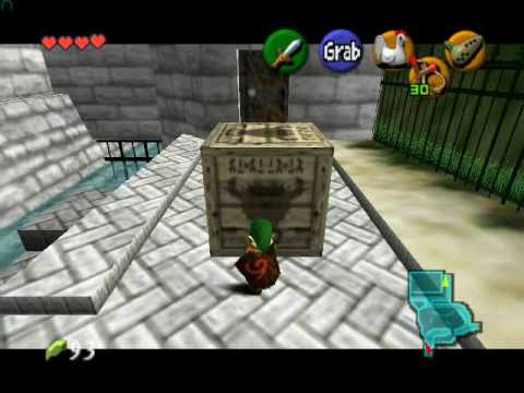 Legend of Zelda: Ocarina of Time- Sneaking in Hyrule Castle