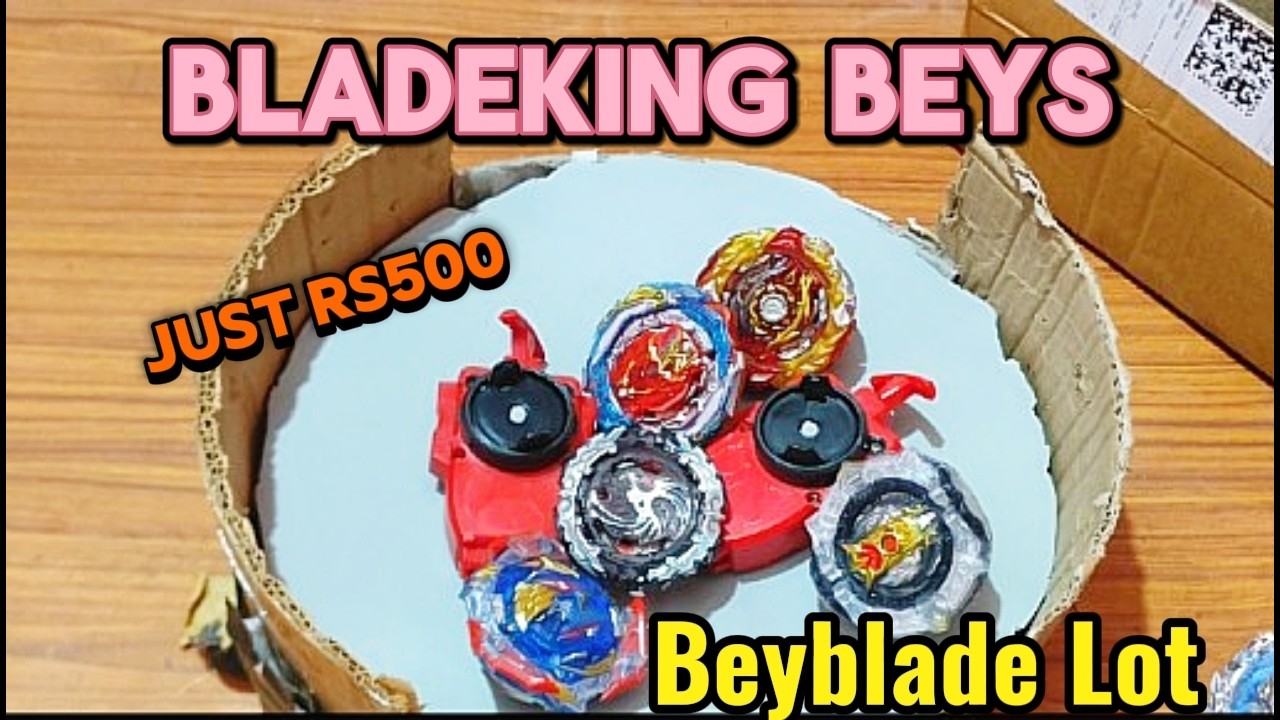 ₹500 KA SABSE SASTA LOT! 🔥 BLADEKING BEYS Beyblade Unboxing | BeybladeArenaHindi
