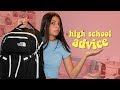 10 things I wish I knew before high school