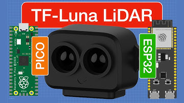 TF Luna LiDAR Sensor with ESP32 & RPI Pico