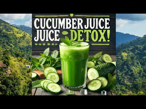 How to Make Refreshing Cucumber Juice for Detox and Hydration