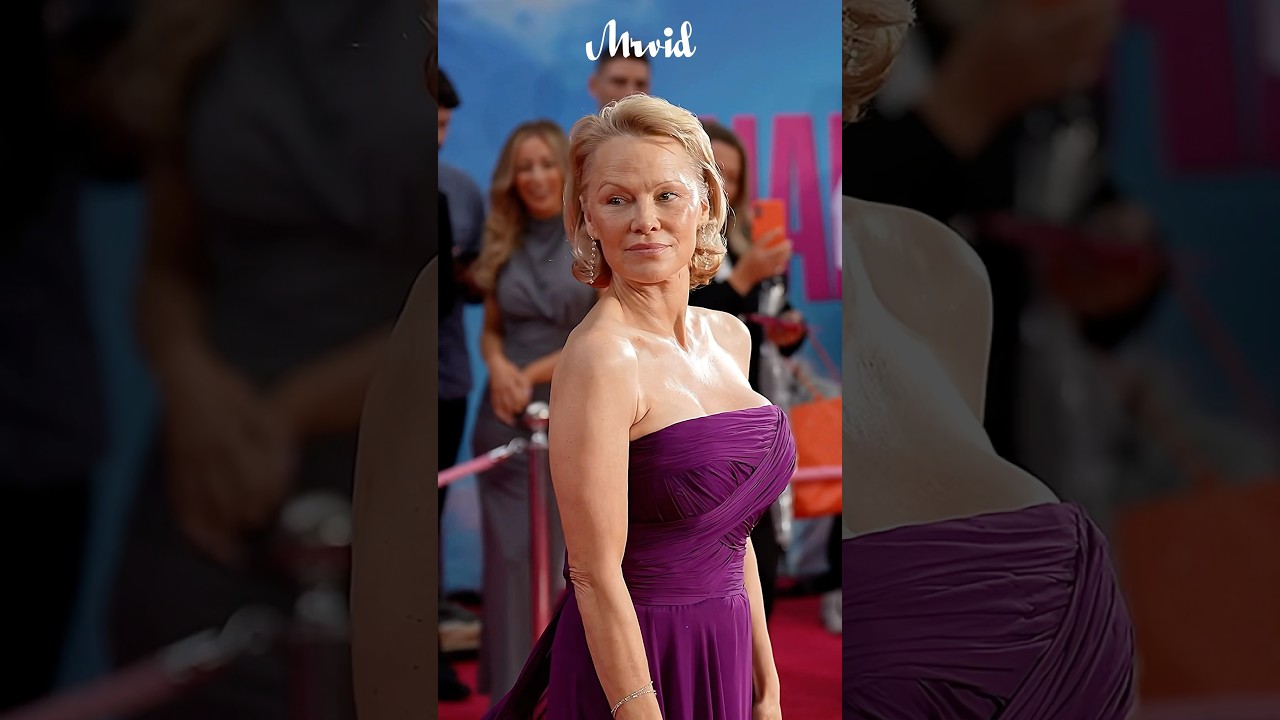 Pamela Anderson shining bright, timeless and iconic.