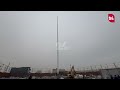 В пункте пропуска «Достук» в Оше установили 45-метровый флагшток