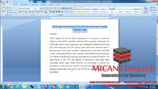 Traffic Light Control System for Four Way Intersection and T Crossing Using Fuzzy Logic