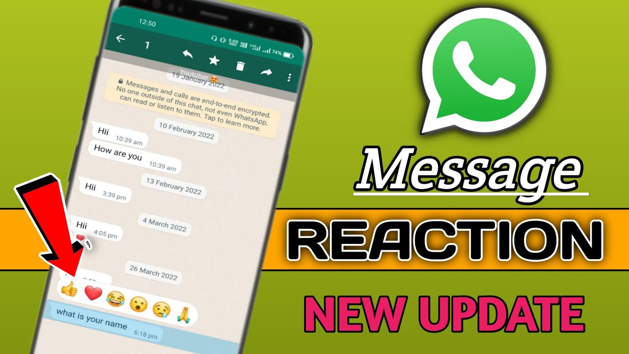 WhatsApp Message ❤️Reactions feature ||How to use WhatsApp Message❤️Reactions feature|New video 2022