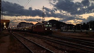 Golden Eagle Danube Express напуска Пловдив с 44 144(46 229 замина за София със  състава на БВ8650)