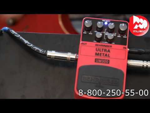 Гитарный эффект BEHRINGER UM300 ULTRA METAL Гитарный эффект BEHRINGER UM300 ULTRA METAL