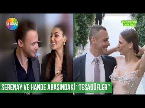 Serenay Sarıkaya - Hande Erçel arasındaki \