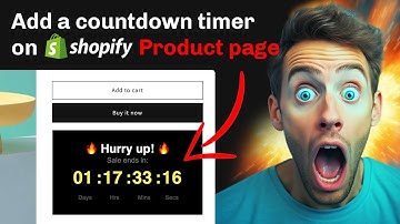 How to Add Countdown Timer to Shopify Product Page 2025 (Easy)