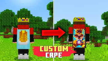How to Make Custom Cape in Minecraft PE 1.21 (Bedrock)