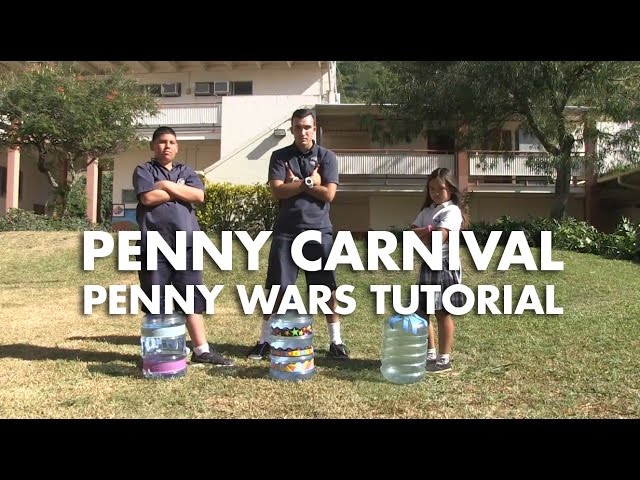 2015 Penny Carnival Penny Wars Tutorial