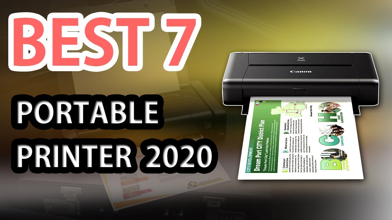 BEST PORTABLE PRINTER! 2020 | TechBee 2020