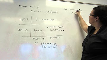 Solving trigonometric equations that use non-Unit Circle Values