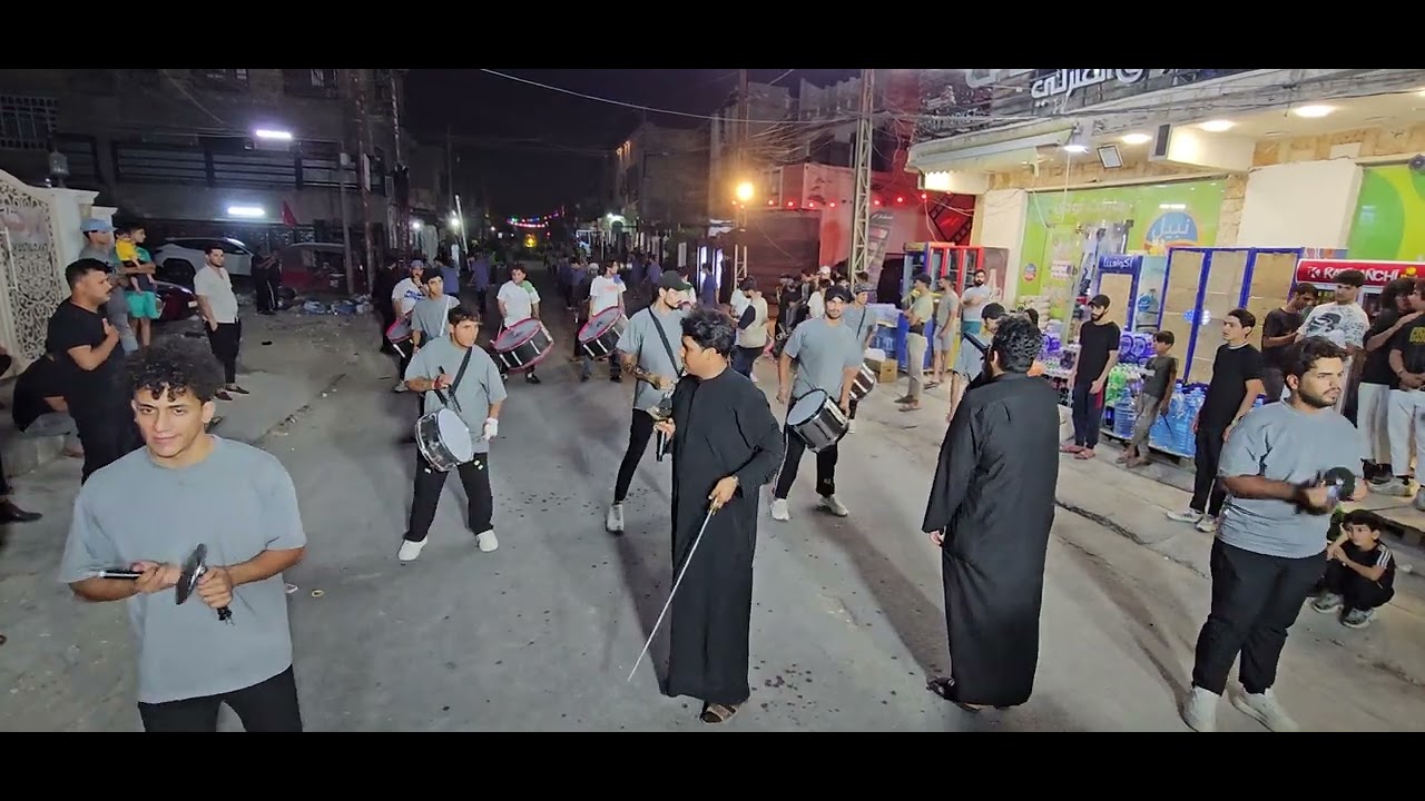 موكب خدام الزهراء بغداد ابو دشير في ستعراض الشهداء السنوي يوم السابع من شهر محرم الحرام