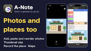How to Use A-Note 3 | Keep Photos and Places Too: Café Photos and Maps in Your Notes screenshot 1