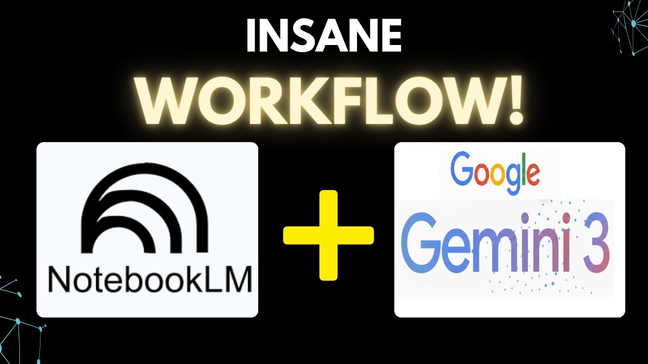 This NotebookLM + Gemini Workflow will Transform your Research and Work