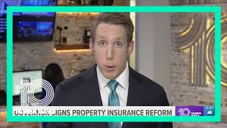 Gov. DeSantis signs property insurance reform package