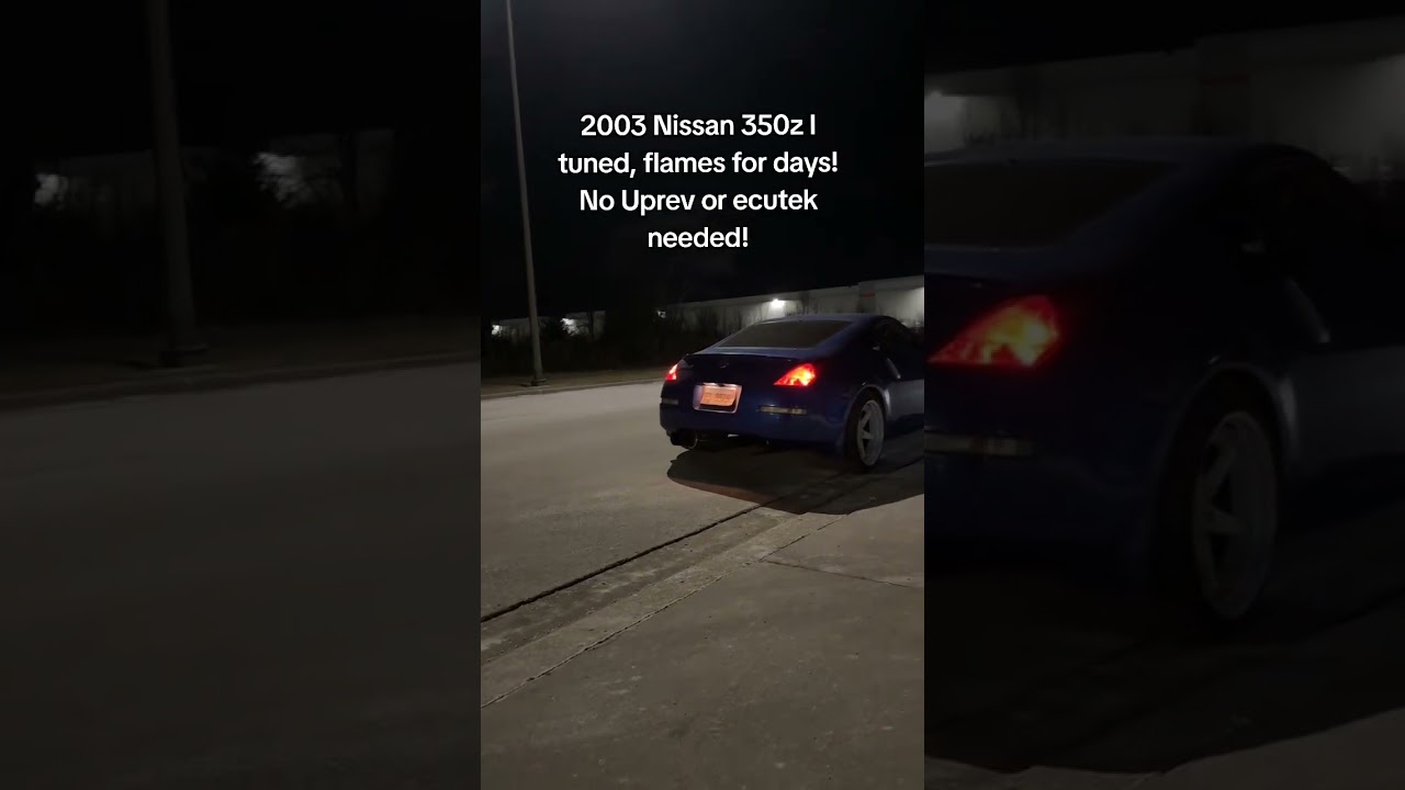Tuned this Nissan 350Z with no Uprev or ecutek! 
