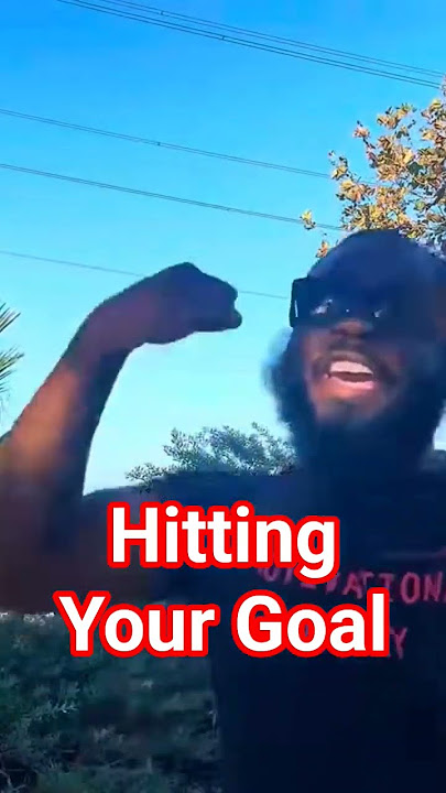 Hitting Your Goal #goal #motivation #interview #dayodman