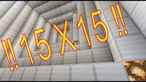 Tutorial: Compact & Fast, 15x15 Double Vault Door [Java 1.16+]