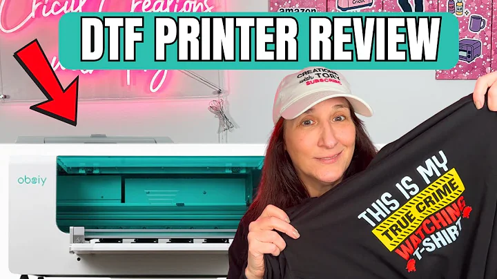 Obziy DTF Printer Review Unboxing Setup First Shirt Test