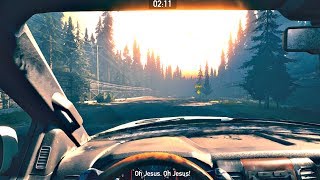 Video thumbnail of "FAR CRY 5 - EPIC Nuclear Explosion & Driving To Bunker While NUKES Explode"