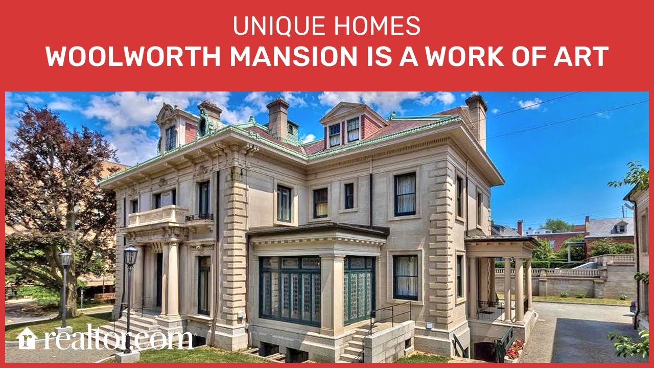Classic Woolworth Mansion Was Restored With a Modern Artist's Touch YouTube
