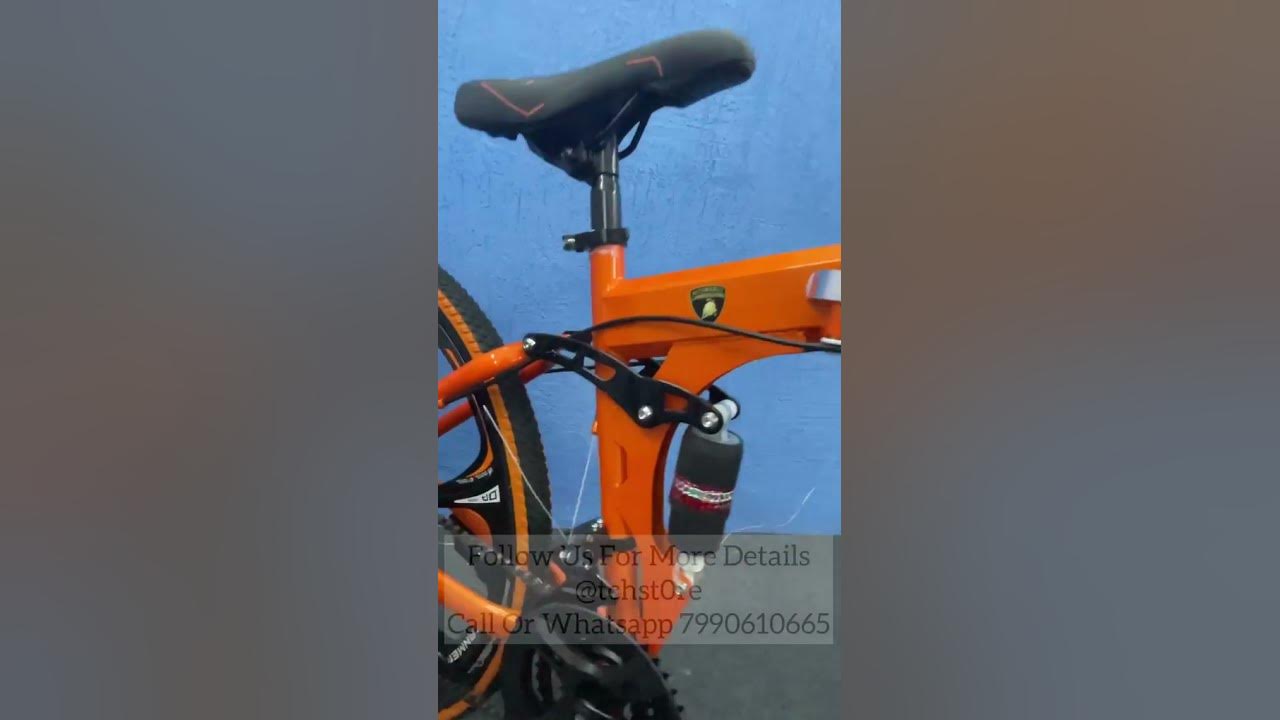 Stylish Lamborghini Cycle | Foldable Bicycle With 21 Shimano Gears | MTB  Bicycle | TCH STORE - YouTube
