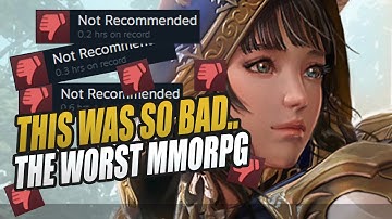 I Played the WORST MMORPG on Steam..