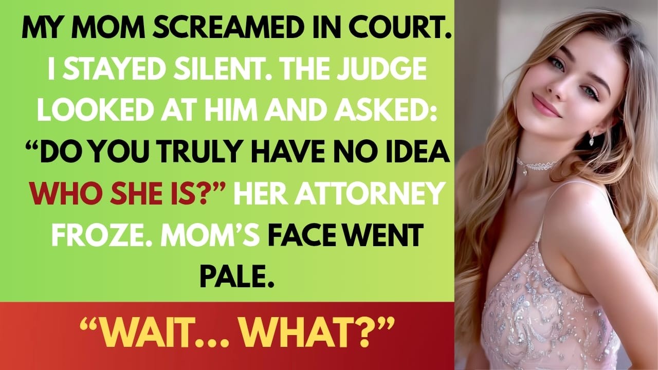 In The Courtroom, My Mom Yelled: 