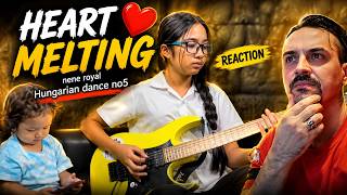 Brahms Hungarian Dance No.5 (Cover Metal By Nene Royal) REACTION