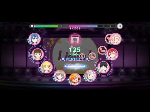 [スクフェス2] [ライブ] 始まりは君の空 - Master (12/スイング)