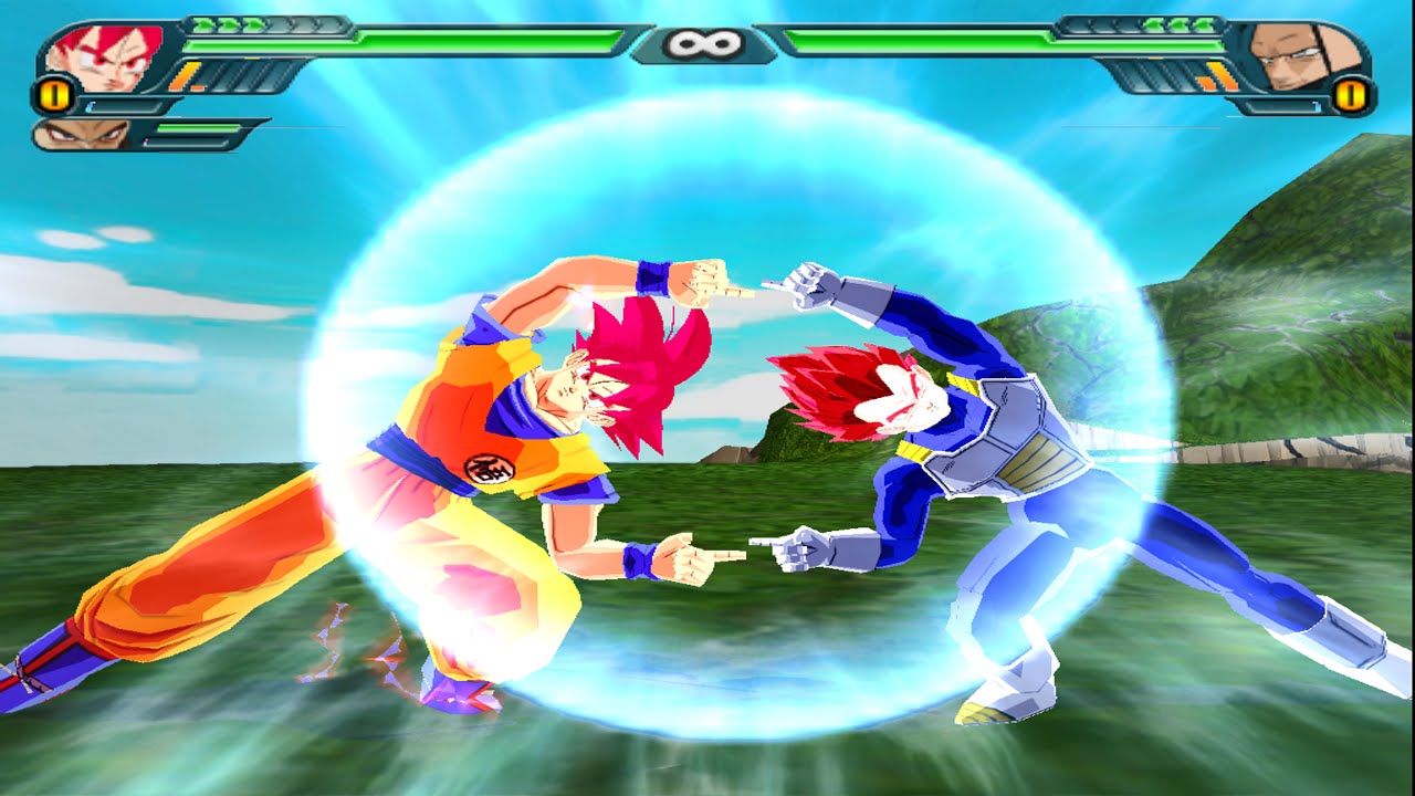 Fusion Dance Goku SSJGod and Vegeta SSJGod | Gogeta SSJ ...
