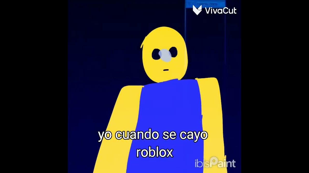 se cayo el roblox ayer YouTube