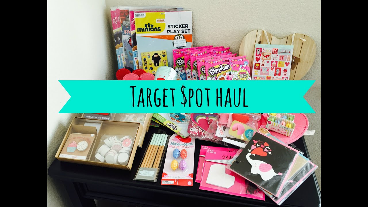 Target Dollar Spot Haul 2016 #1 - YouTube