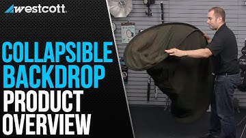 How to Use a Westcott Collapsible Backdrop