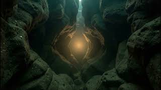 Deep Delta Meditation (Open Eye) 🌀 2Hz Delta Waves | Abyssal Underwater Lake [1 Hour]