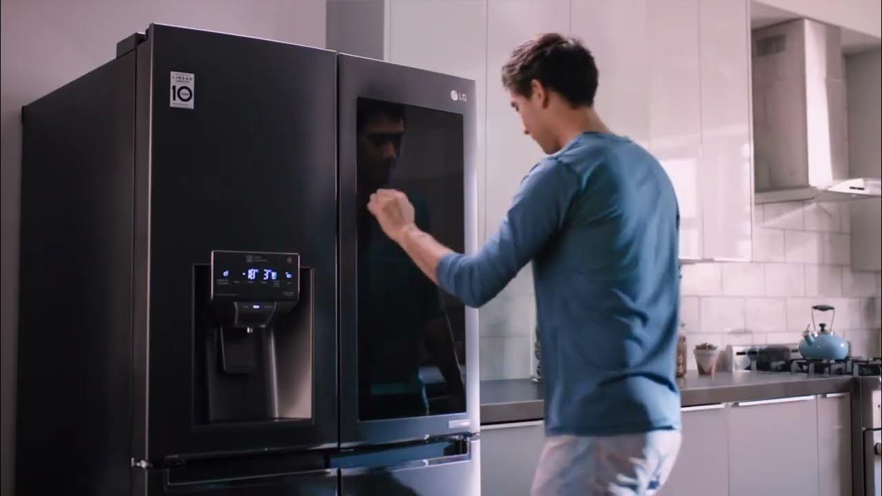 Réfrigérateur LG InstaView YouTube