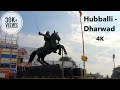 Hubli dharwad  hubballi  dharwad  city  tour  north karnataka  tourism  aerial view  4k