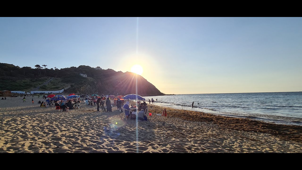 جولة في شاطئ ميركالا و حوله على ساحل مدينة طنجة