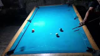 Four-ball Pattern 1: Righty, Lefty, Right+Left, Left + Right #9ball #billiards #pooltips #poolplayer