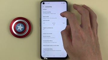 Sound Amplifier on Realme 6 Android 11
