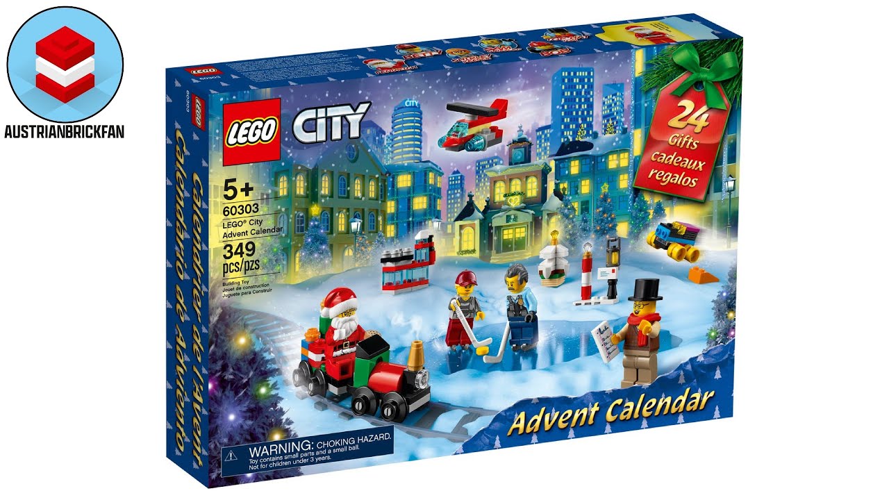 LEGO City 60303 Advent Calendar 2021 Speed Build - YouTube