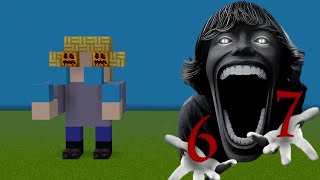 How to spawn 67 kid in Minecraft pe 