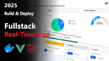 Build & Deploy Trello-Clone : Laravel 11,Laravel Reverb|Laravel-12 Tutorial|Laravel 12 Course|Docker