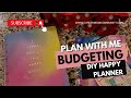 Budget planner february 2024 diy happy planner setup