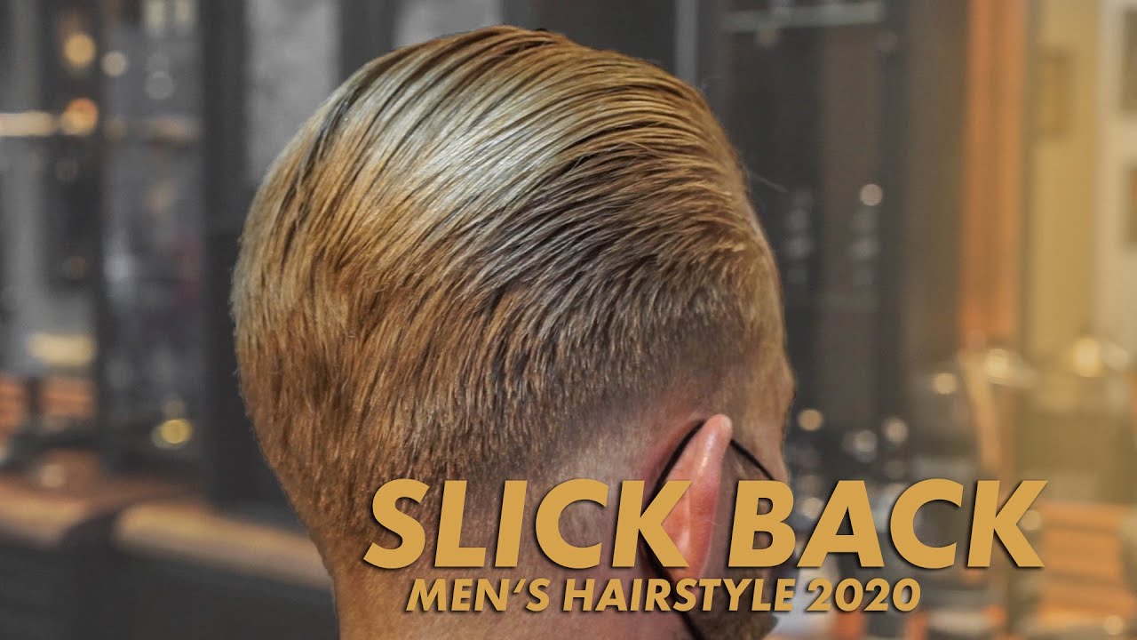 Slick Back Hairstyle Tutorial Men S Hair 2020 I Charlemagne Premium Youtube