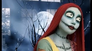 Sally (Nightmare Before Christmas)  Make-up Tutorial