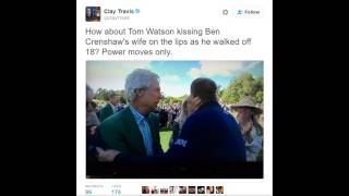 Crowd Gives Tom Watson An Emotional Farewell After Final Masters Round