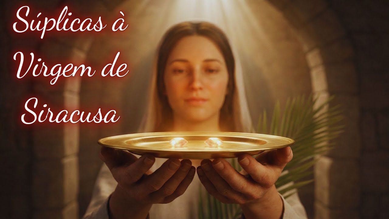 A PORTADORA DA LUZ | Música Católica Que Cura os Olhos e Ilumina a Alma  #luzdivina #fequecura